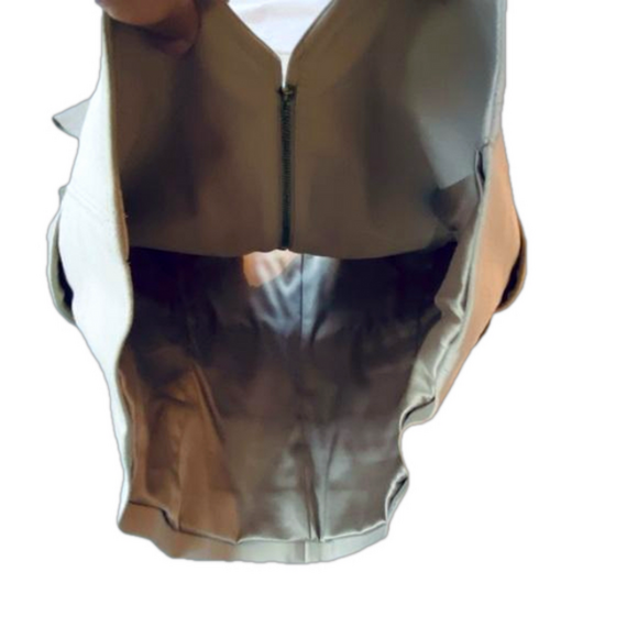 Marciano 2000’s y2k studded fitted zip up vest cap sleeves deep neckline Modal - Picture 9 of 13